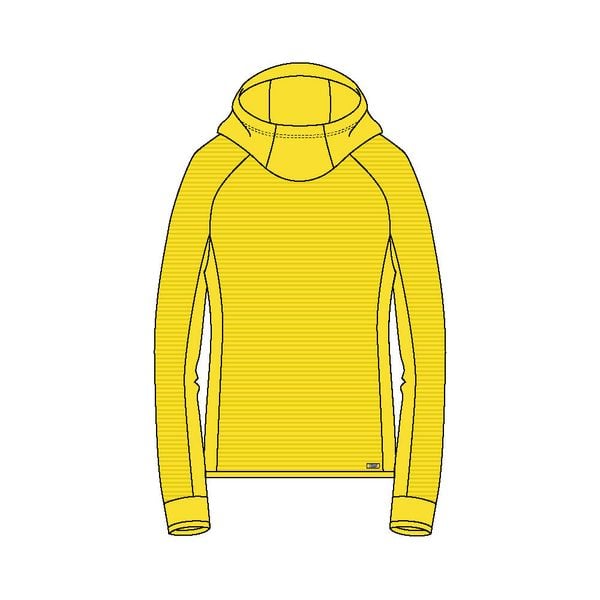 Bluza damska z kapturem CMP. Żółte bluzy CMP, m, bez wzorów, z materiału, bez kaptura. Za 300.10 zł.