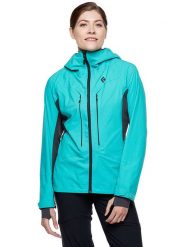Black Diamond Kurtka hardshellowa "Dawn Patrol" w kolorze turkusowym rozmiar: XS. Czarne kurtki sportowe Black Diamond, xs, bez wzorów, bez kaptura, outdoorowe. Za 816.46 zł.