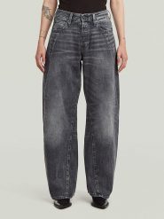 G-Star Dżinsy - Loose fit - w kolorze antracytowym rozmiar: W27/L28. Czarne jeansy G-Star, l, z aplikacjami. Za 223.46 zł.