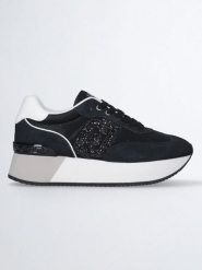 Liu Jo Sneakersy w kolorze czarno-białym rozmiar: 37. Białe trampki Liu Jo, bez wzorów, z materiału, bez zapięcia. Za 364.95 zł.