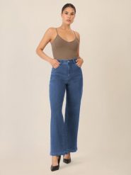 APART Dżinsy - Comfort fit - w kolorze niebieskim rozmiar: 38. Niebieskie jeansy Apart, bez wzorów, z podwyższonym stanem. Za 214.95 zł.