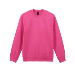 Bluza Polarowa Unisex Dla Dorosłych Softstyle Midweight. Czerwone bluzy GILDAN, l, bez wzorów, z bawełny, z kapturem. Za 129.99 zł.