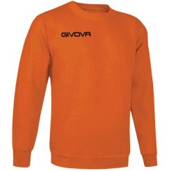 Bluza piłkarska dla dorosłych Givova Maglia One pomarańczowa. Brązowe bluzy Givova, xl, bez wzorów, bez kaptura. Za 83.00 zł.