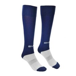 Skarpety Piłkarskie Unisex Dla Dorosłych Calcio. Białe skarpety Givova, bez wzorów, z bawełny. Za 46.99 zł.