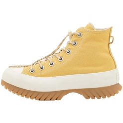 Buty Converse Chuck Taylor All Star Lugged 2.0. Żółte trampki Converse, bez wzorów, bez zapięcia. Za 289.99 zł.