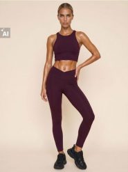Legginsy sportowe Everyday Active - czerwony. Czerwone legginsy Sinsay, l, bez wzorów, na fitness i siłownię. Za 39.99 zł.
