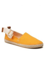Jenny Fairy Espadryle WS21181-02 Pomarańczowy. Brązowe espadryle Jenny Fairy, bez wzorów, z materiału, bez obcasa, bez zapięcia. Za 99.99 zł.