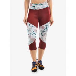 Legginsy wspinaczkowe damskie Ocun Rhea 3/4 Leggings. Czerwone legginsy Ocun, m, bez wzorów. Za 156.99 zł.