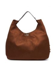 Liu Jo Torebka AF6029 T711A Brązowy ciemny. Brązowe shopper Liu Jo, bez wzorów, ze skóry, bez dodatków. Za 679.99 zł.