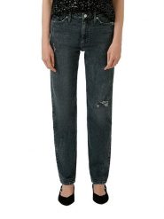 S.Oliver Dżinsy - Regular fit - w kolorze antracytowym rozmiar: 38. Czarne jeansy S.Oliver, s, bez wzorów. Za 130.99 zł.