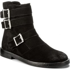 Botki TWINSET - Biker CS8PDC Nero 0006. Czarne botki Twinset, bez wzorów, ze skóry, bez obcasa, na obcasie, bez zapięcia. W wyprzedaży za 669.00 zł.