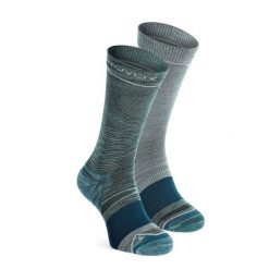 Skarpety merino damskie Ortovox Alpine Mid Socks. Zielone skarpety ORTOVOX, bez wzorów. Za 114.99 zł.