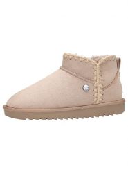 Kangaroos Botki "K-UW" w kolorze beżowym rozmiar: 40. Brązowe botki KangaROOS, bez wzorów, bez obcasa, bez zapięcia. Za 113.99 zł.