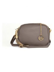 Mia Tomazzi Skórzana torebka "Gradisca" w kolorze szarym - 22,5 x 16 x 7 cm rozmiar: onesize. Szare torby na ramię Mia Tomazzi, bez wzorów, z materiału, na ramię, bez dodatków. Za 226.24 zł.