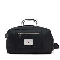 Torba weekendowa LOVE MOSCHINO. Czarne torby podróżne Love Moschino, bez wzorów. Za 559.99 zł.