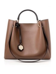 Vince Camuto Torebka "Sicilia" w kolorze brązowym - 32 x 28 x 14 cm rozmiar: onesize. Brązowe torby na ramię Vince Camuto, bez wzorów, z materiału, na ramię, bez dodatków. Za 165.99 zł.