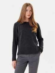 Marella Sweter Celia 2523366215 Szary Regular Fit. Szare swetry Marella, m, bez wzorów, z wełny, bez ramiączek. Za 859.99 zł.