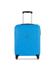 Semi Line Walizka kabinowa T5917-1 Niebieski. Niebieskie walizki Semi Line, bez wzorów. Za 139.99 zł.