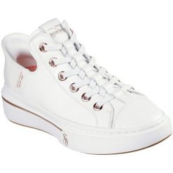 Buty sportowe damskie Skechers Snoop One og Leather. Białe obuwie sportowe Skechers, ze skóry ekologicznej, bez zapięcia, trekkingowe, Skechers Sport. Za 490.00 zł.