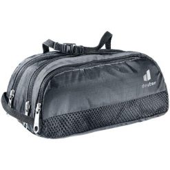 DEUTER Kosmetyczka WASH BAG TOUR II black. Czarne kufry i kosmetyczki Deuter, bez wzorów, bez dodatków. Za 86.99 zł.