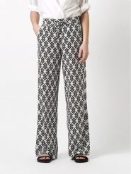 Rosner Spodnie w kolorze biało-czarnym rozmiar: W44/L32. Czarne spodnie materiałowe Rosner, l, bez wzorów, z materiału. Za 208.99 zł.