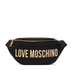 Nerka LOVE MOSCHINO. Czarne torebki klasyczne Love Moschino, bez wzorów, bez dodatków. Za 859.99 zł.