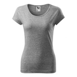 Koszulka Damska Pure. Szare bluzki ALDER, bez wzorów, sportowe, bez kołnierzyka, bez ramiączek. Za 54.99 zł.