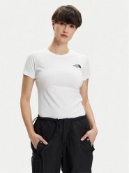 The North Face T-Shirt Redbox NF0A87NM Biały Regular Fit. Białe t-shirty The North Face, m, bez wzorów, z bawełny, bez kołnierzyka, bez ramiączek. Za 139.99 zł.