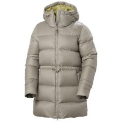 Parka dla kobiet Helly Hansen Essence. Brązowe parki Helly Hansen, na zimę, z syntetyku, bez kaptura. W wyprzedaży za 1,153.55 zł.