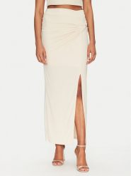 Guess Spódnica midi W5GD0E KAQL2 Beżowy Regular Fit. Brązowe spódnice Guess, xl, z aplikacjami, midi. Za 329.99 zł.
