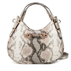 Torebka Guess. Szare torebki klasyczne Guess, z aplikacjami, bez dodatków. Za 589.99 zł.