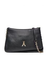 Patrizia Pepe Torebka 2B0103/L133-K103 Czarny. Czarne torebki klasyczne Patrizia Pepe, bez wzorów, ze skóry, bez dodatków. Za 679.99 zł.