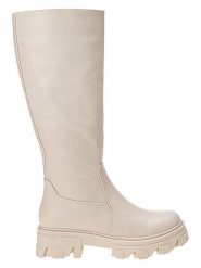 Bellucci Kozaki w kolorze beżowym rozmiar: 40. Brązowe kozaki Bellucci, na zimę, bez obcasa, bez zapięcia. Za 152.99 zł.