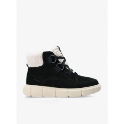 Buty zimowe damskie Sorel Explorer III NW Lace WP. Czarne trekkingi Sorel, trekkingowe. Za 434.99 zł.