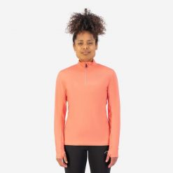 Bluza damska Rogelli Core. Brązowe bluzy Rogelli, m, bez wzorów, z materiału, bez kaptura. Za 204.80 zł.