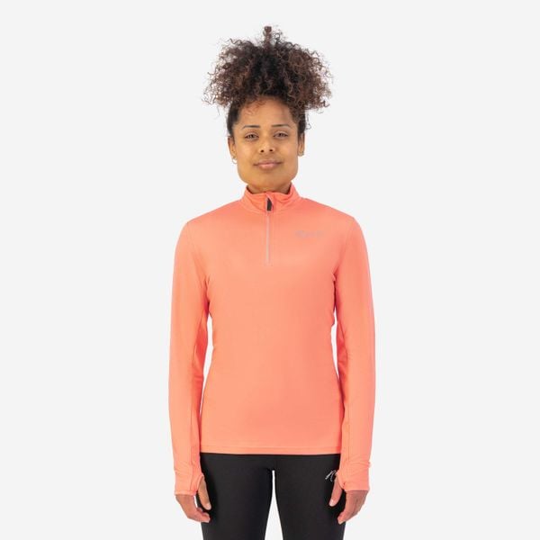 Bluza damska Rogelli Core. Brązowe bluzy Rogelli, m, bez wzorów, z materiału, bez kaptura. Za 204.80 zł.