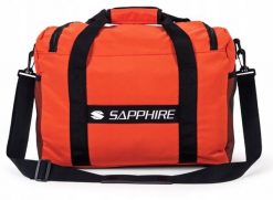 Torba sportowa podróżna Sapphire ST-170 24l. Szare torby na ramię Sapphire, bez wzorów, z materiału, eleganckie, na ramię, duże, bez dodatków. Za 49.90 zł.