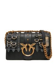 PINKO Torebka Love One Mini Light Cl PE 25 PLTT 103335 A26K Czarny. Czarne torebki klasyczne Pinko, bez wzorów, ze skóry, bez dodatków. Za 1,099.00 zł.