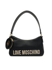 LOVE MOSCHINO Torebka JC4104PP1NLT1000 Czarny. Czarne torebki klasyczne Love Moschino, bez wzorów, ze skóry, bez dodatków. Za 929.99 zł.