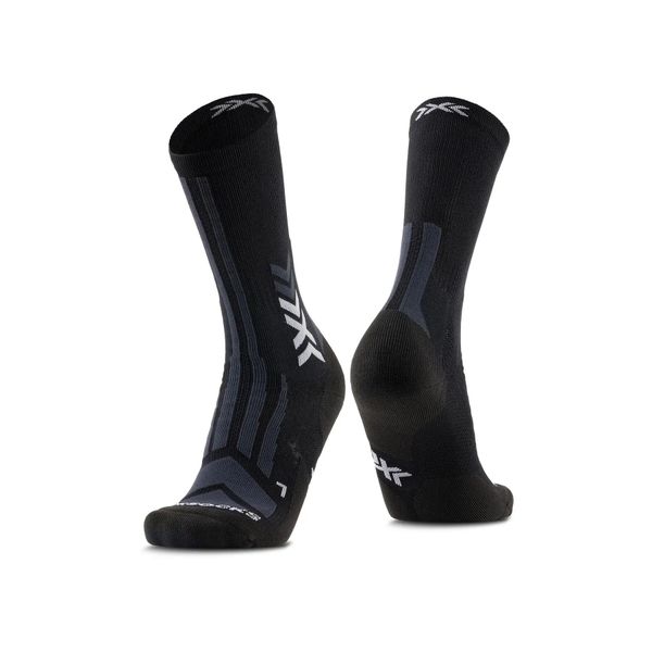 Skarpetki X-Socks Discover Crew. Czarne skarpety X Socks, bez wzorów. Za 165.00 zł.