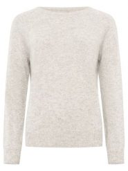 Zwillingsherz Kaszmirowy sweter w kolorze beżowym rozmiar: M. Brązowe swetry Zwillingsherz, m, bez wzorów, z kaszmiru, bez ramiączek. Za 475.95 zł.