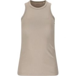 Damski tank top Athlecia Meyers. Brązowe koszulki sportowe Athlecia, bez wzorów, bez ramiączek, na fitness i siłownię. Za 163.50 zł.