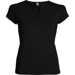 Koszulka Damska Belice. Czarne bluzki ROLY, xl, bez wzorów, sportowe, bez kołnierzyka, bez ramiączek. Za 52.99 zł.