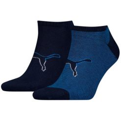 Skarpetki Puma Big Cat Niebieskie 39-42 - Sportowy i Wygodny. Niebieskie skarpety ZEAGLE, bez wzorów, z bawełny. Za 70.99 zł.