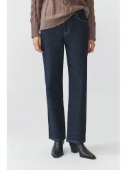 TATUUM Dżinsy "Lankamia 1" - Comfort fit - w kolorze granatowym rozmiar: 38. Niebieskie jeansy Tatuum, z aplikacjami, z podwyższonym stanem. Za 228.92 zł.