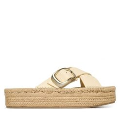 Espadryle Calvin Klein. Espadryle Calvin Klein, bez wzorów, bez obcasa, bez zapięcia. Za 489.99 zł.