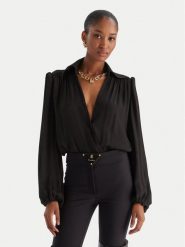Babylon Body E00514 Czarny Regular Fit. Czarne body Babylon, bez wzorów, z wiskozy. Za 1,079.00 zł.