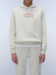 Napapijri Bluza w kolorze kremowym rozmiar: M. Brązowe bluzy Napapijri, m, bez wzorów, z kapturem. Za 167.28 zł.