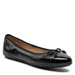 Baleriny Caprice. Czarne baleriny Caprice, bez wzorów, bez obcasa. Za 179.99 zł.