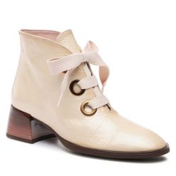 Botki Hispanitas. Botki Hispanitas, bez wzorów, bez obcasa, na słupku, bez zapięcia. Za 599.99 zł.